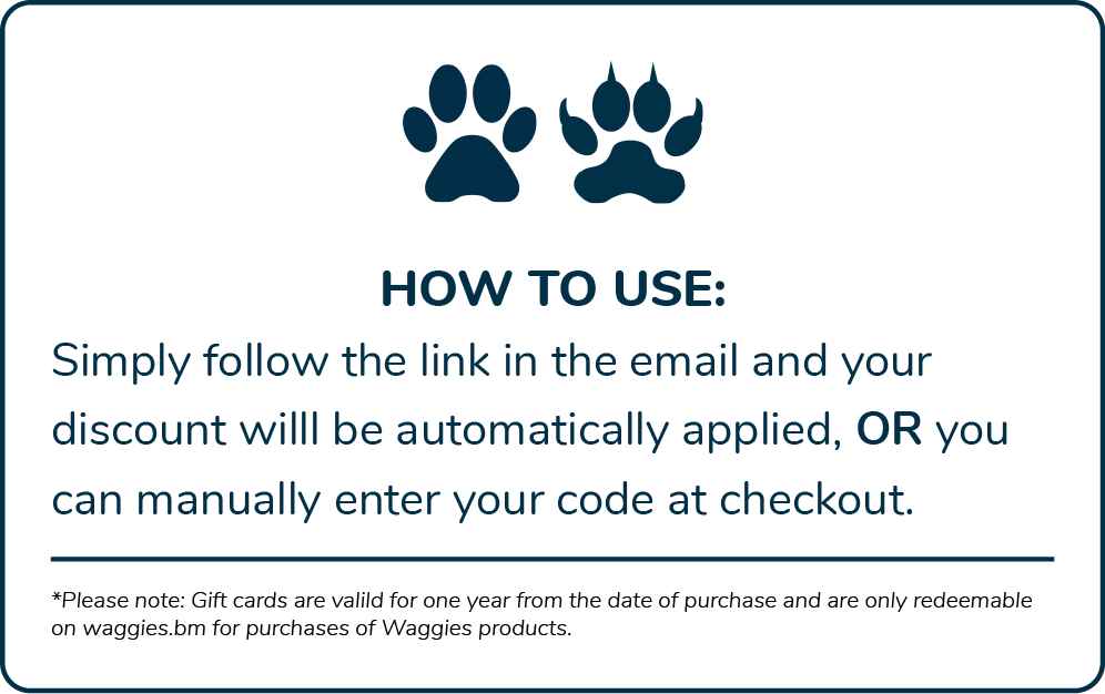 Waggies Gift Card